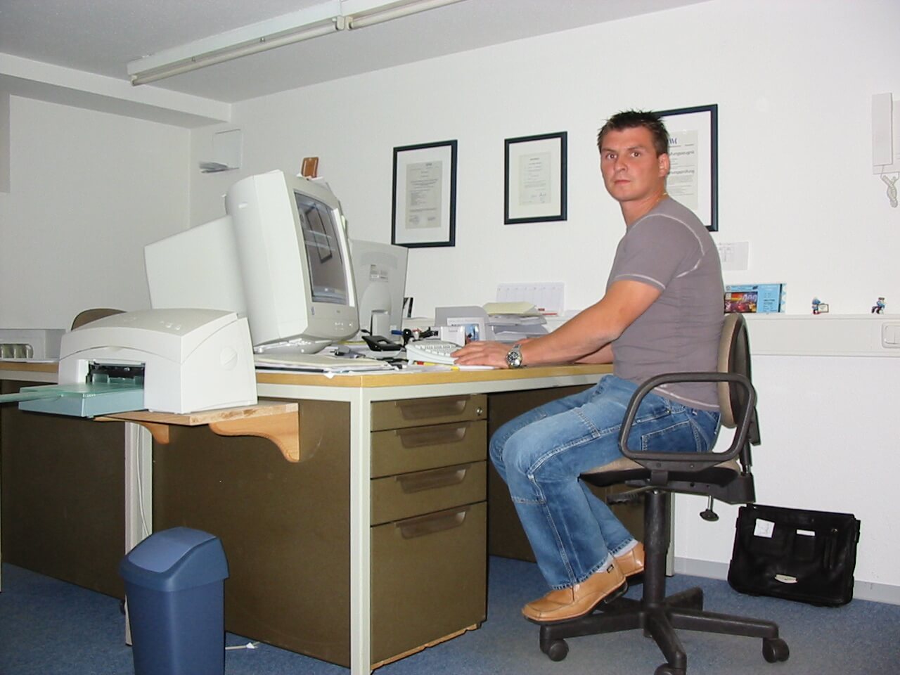 Historisches Foto Stefan Bern